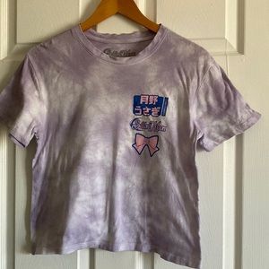 XS Sailor Moon tie dye crop